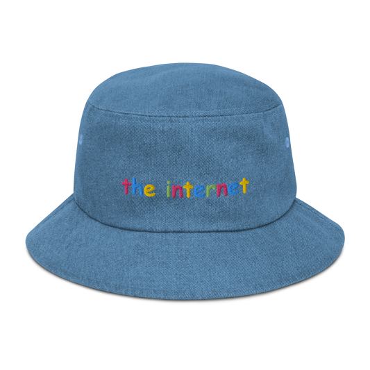 The Internet Denim Bucket Hat